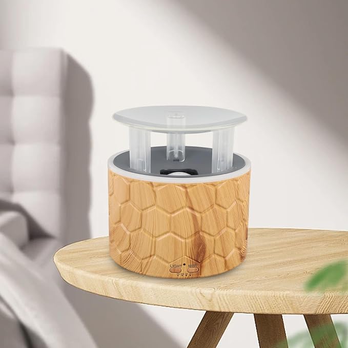 Auto Shut Off Essential Oil Diffuser,3in1 400ml Diffuser Set with Timer 2H 4H 8H for Office Home Bedroom Living Large Room (US Plug 100-240V)