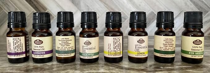 Fabulous Frannie Essential Oil Beginner Starter Set - 100% Pure Essential Oils .33oz (Pack of 14)