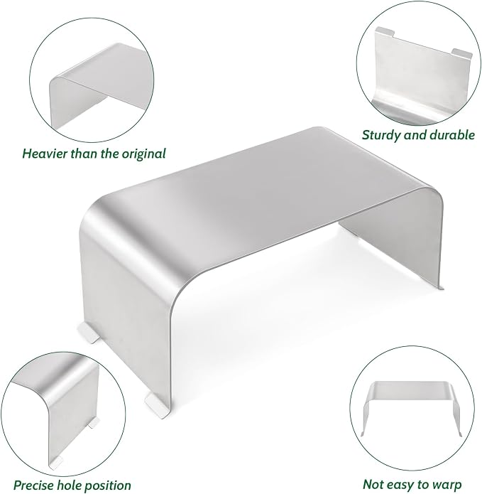 Heat Baffle Diffuser Replacement Part for Traeger Ironwood 885/650, Pro 575/780, Century 885 Pellet Grill Parts, Stainless Steel Heat Deflector Outdoor Grill Accessories for Traeger