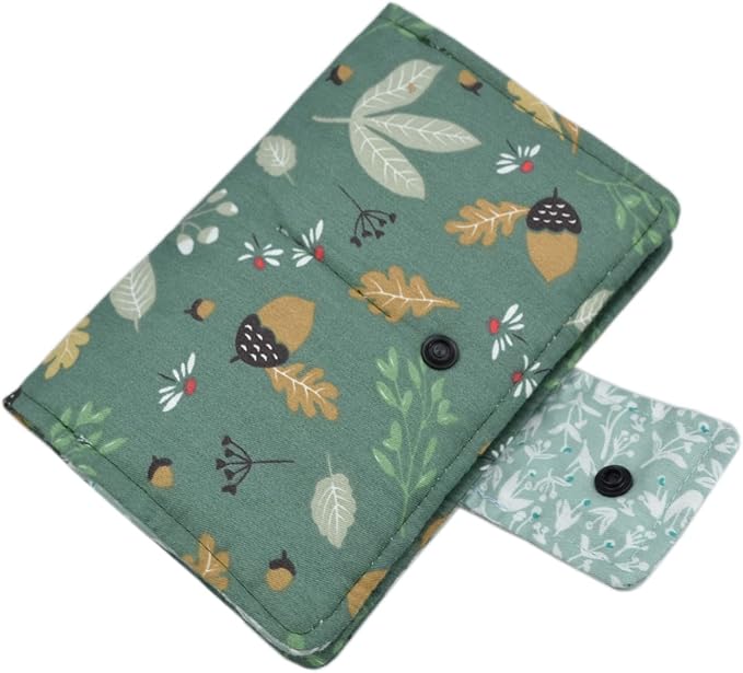 rainbowstar Essential Oil Purse Oils Roller Carry Case Essential Oil Pouch Storage Bag with 6 Slots for Travel Presentation