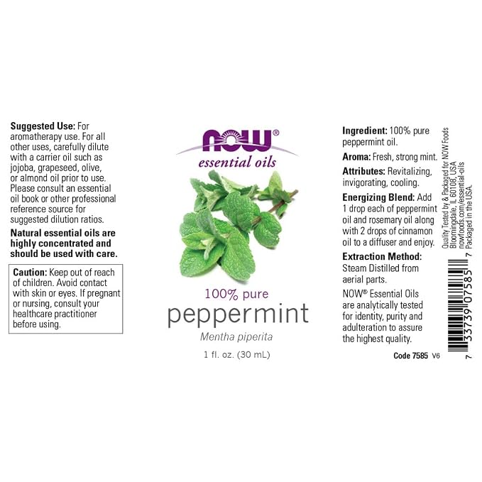 3-Pack Variety of NOW Essential Oils: Pure & Natural Blend - Lavender, Eucalyptus, Peppermint