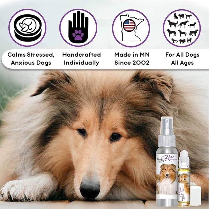 The Blissful Dog Collie Relax Dog Aromatherapy Spray for Your Dog's Anxiety