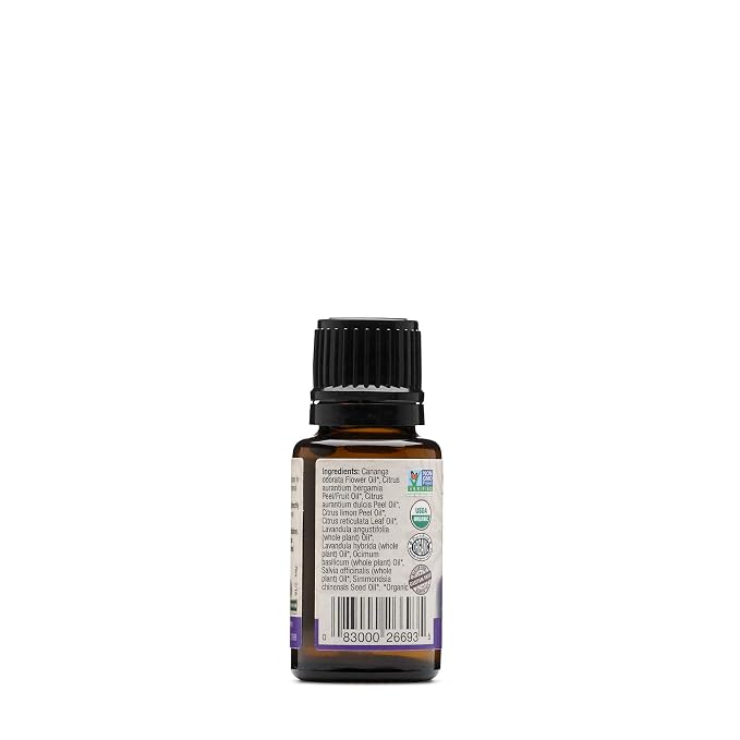 Nature's Answer 100% Pure Organic Essential Oil Blend, 0.5-Ounce, Night Snooze