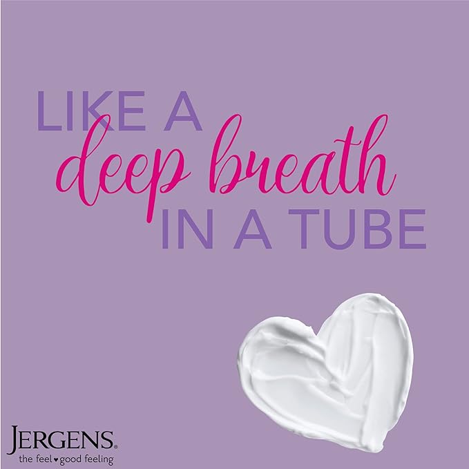 Jergens Lavender Body Butter Hand and Body Lotion, Moisturizer for Women, with Essential Oils for Indulgent Moisturization, 7 Oz (Pack of 5)