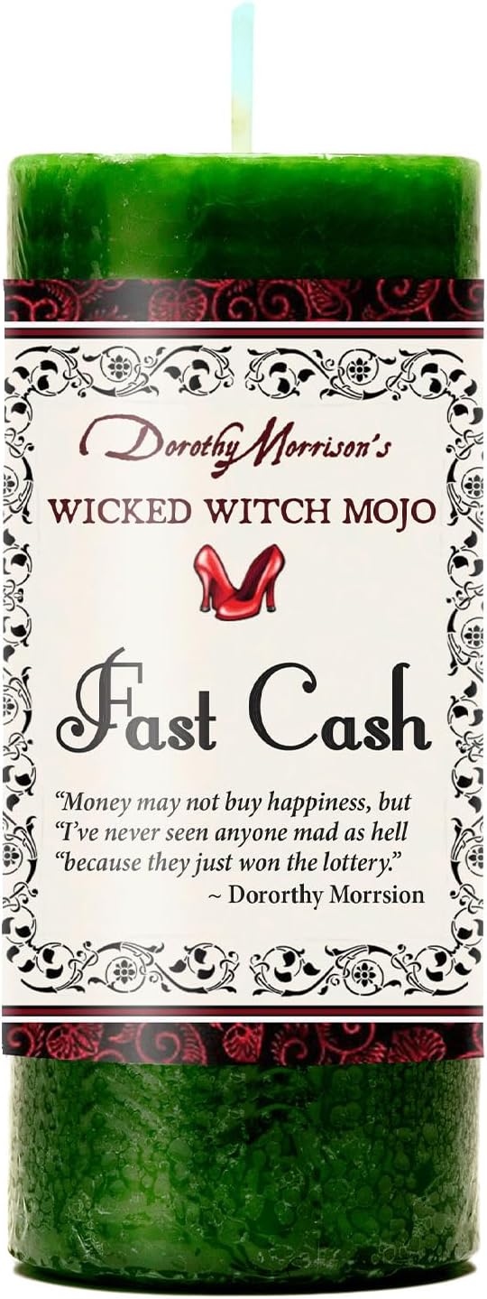 Fast Cash Wicked Witch Mojo Candle