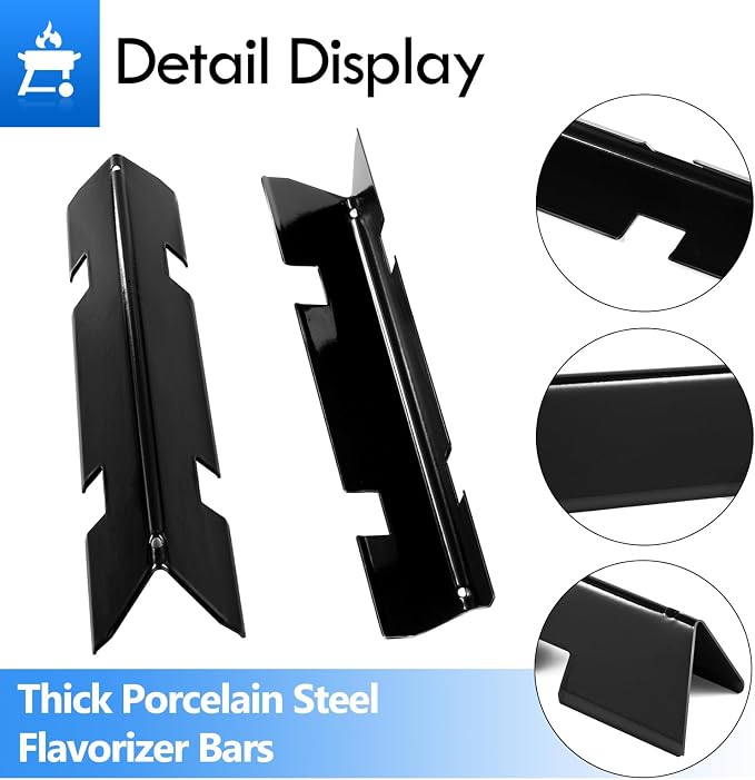 Spirit ii E210 Replacement Parts for Weber Spirit Grill Parts Flavorizer Bars Burner Spirit 210 E-210 S-210 Spirit II E210 Gas Grill Parts Spirit E-215 E-220 S-220 Spirit 2 Grill Parts