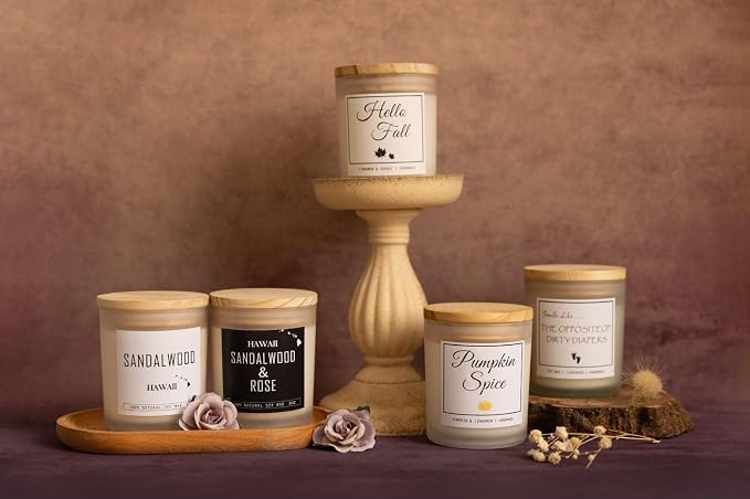 New Mom Gifts, Gender Reveal Gifts, Smells Like The Opposite of Dirty Diapers Candle, Lavender Scented Candle, Natural Soy Wax & Natural Essential Oils