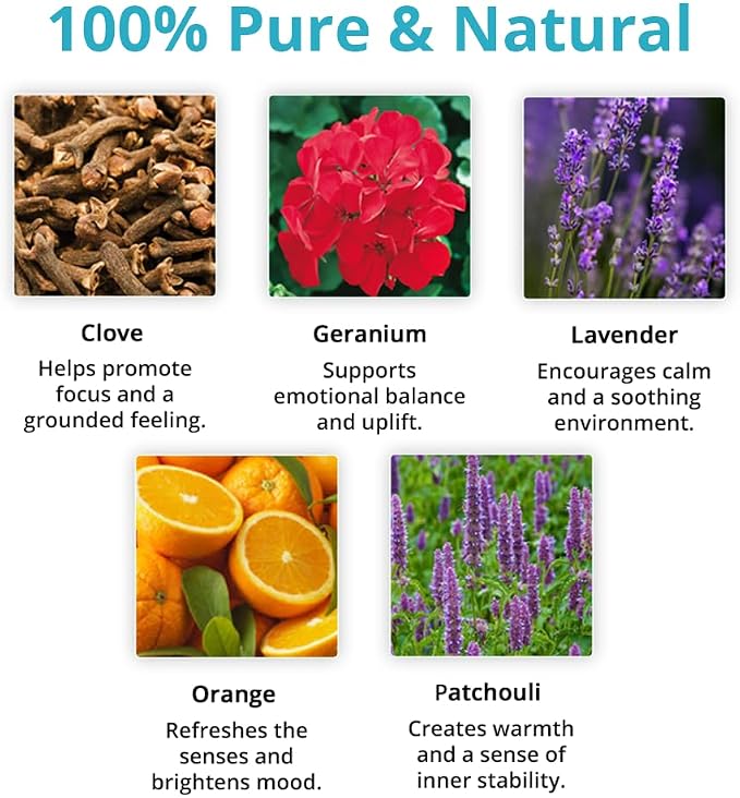 Wild Essentials Chill The F Out Essential Oil Blend, Calming Relaxing Aromatherapy Oil for Diffusers, 100% Pure, Crafted in USA