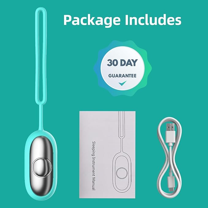 Handheld Relaxation Device – Dual-Mode Gentle Pulse Wellness Tool for Adults & Kids, Portable Sleep Device, Supports Calm Focus & Better Rest, USB-C Rechargeable (Green)