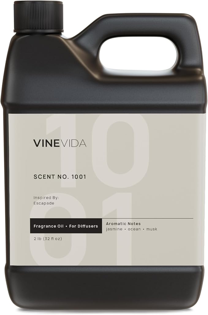 VINEVIDA (32oz) Hotel Diffuser Oil - Home Luxury Scents - Cold Air Diffuser Oil - Hotel Scent Essential Oil - Scent No.1001 Inspired by Ritz Carlton Hotel