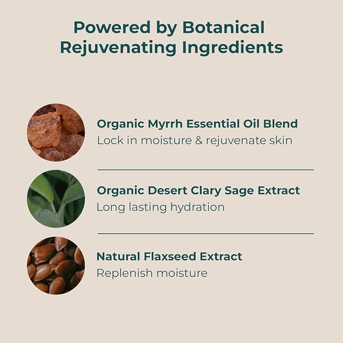INNA ORGANIC Organic Sheet Mask - Deep Hydration & Post Microneedling Soothing, EWG & COSMOS Certified (Pack of 5) | Myrrh Essential Oils Infused Skin Care | Luxury Clean Beauty