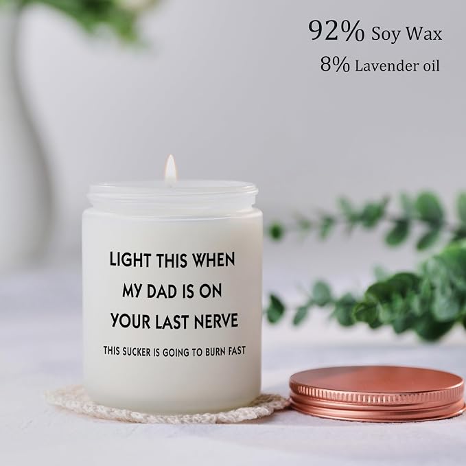 Funny Gifts for Mom - Unique Women Candles & Gift Ideas for Stepmom, Bonus Mom