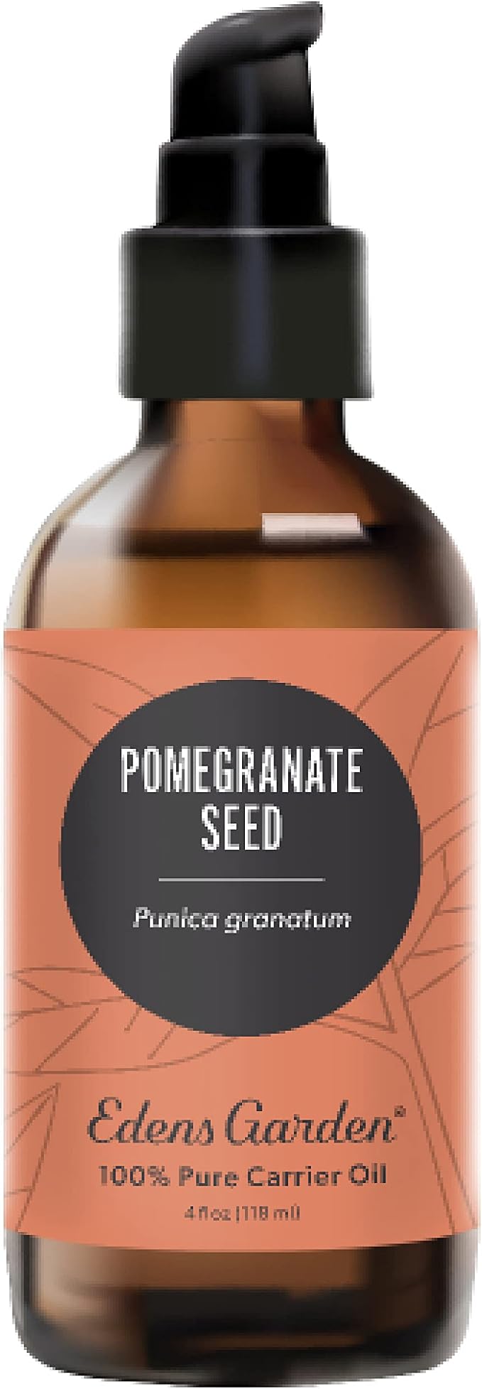 Edens Garden Pomegranate Carrier Oil- 100% Pure Premium Cold Pressed & Hexane Free, Antioxidant, Natural Moisturizer for Face, Skin, Hair, Scalp & Nails, Diluting Essential Oils 118 ml (4 fl oz)