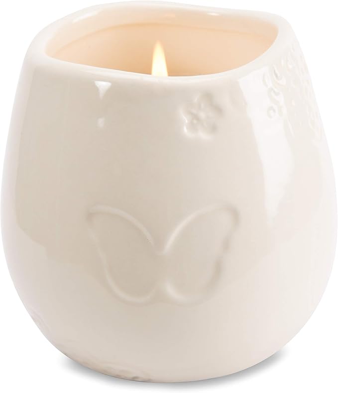 Pavilion Gift Company - Amazing Friend 8 oz Bereavement Candle, Memorial Gifts for Loss of Mother Father Friend Loved One, Remembrance, Condolences, Sympathy, 1 Count, Cream