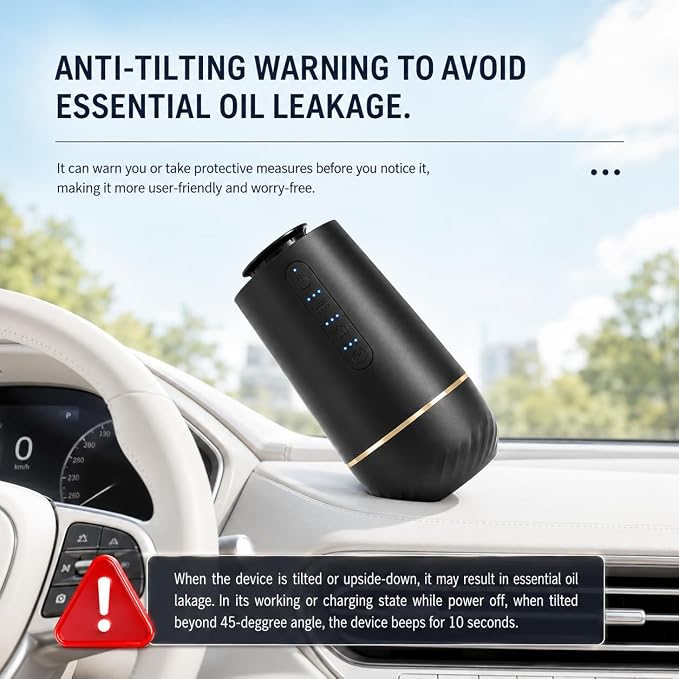Ziweo Waterless Diffuser for Car - Easy to Carry
