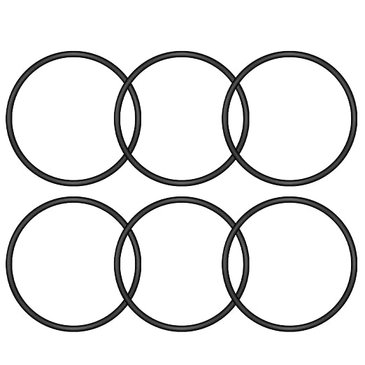 Cutetool(6PCS) SX220Z2 Bulkhead O-Ring Compatible with Hayward Max-Flo II, Max-Flo VS, Pro-Grid, SwimClear Pool Filters Bulkhead and Diffuser SX220Z2 O-649 O-Ring Seal Replace