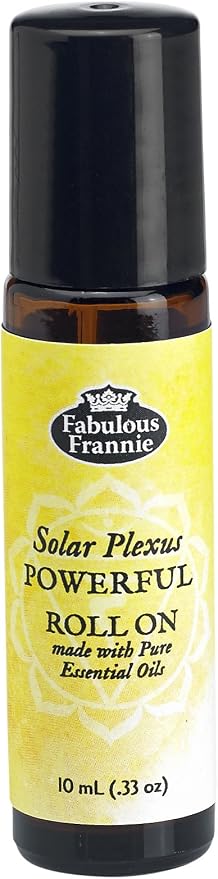 Fabulous Frannie 3rd Chakra Solar Plexus Powerful Pre-diluted ROLL ON Made with Pure Essential Oils .33oz (10ml)