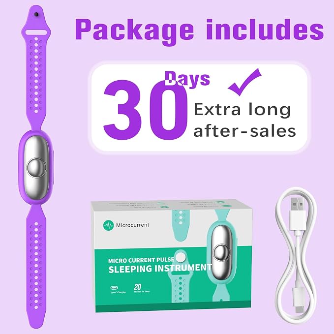 Gen2 Relaxation Device – Handheld Portable Sleep Device with Dual Mode Gentle Pulse, Wellness Tool for Calm, Focus & Better Rest, USB-C Rechargeable for Adults & Kids (Gen2 Purple)