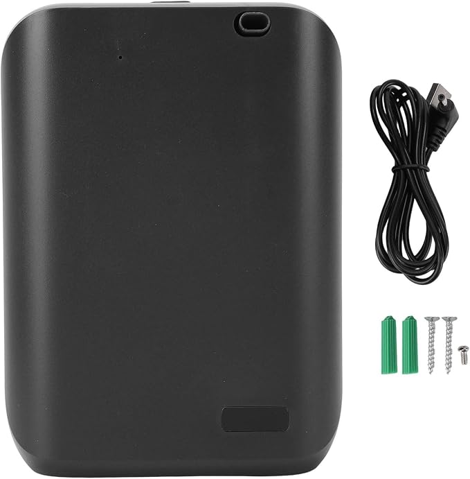 Smart Scent Air Diffuser with APP Control, 150ML Large Coverage Air Freshener for up to 2152.78 Sq.Ft Space, Wall Mount or Desktop Use for Hotel, Office, Club, SPA and Com (Black)