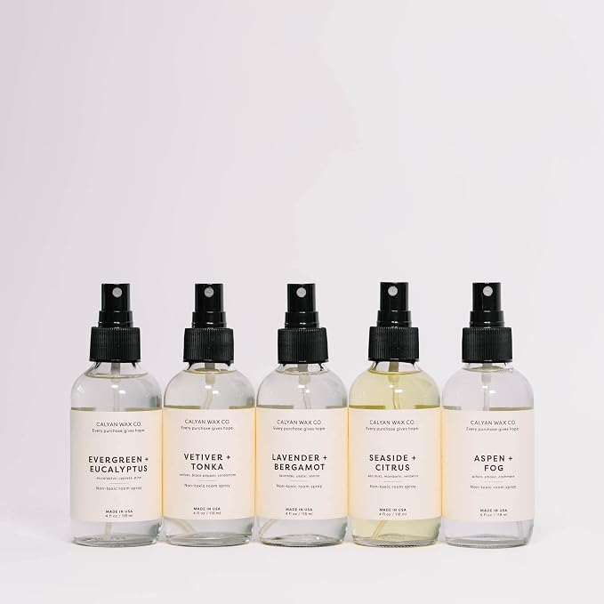 Calyan Wax Co. Vetiver & Tonka Room Spray, 4 fl oz