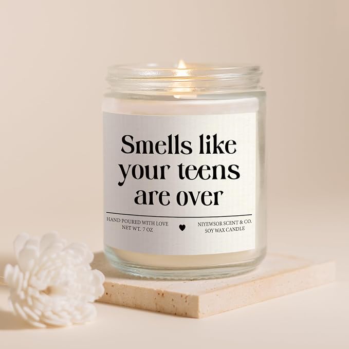 Niyewsor 21st Birthday Gifts for Him Her, Twenty-First Birthday Candle, 2005 21st Birthday Decorations for Her Him, 21 Year Old Bday Gifts for Daughter, Son, Sister, Niece, Handmade, 7oz