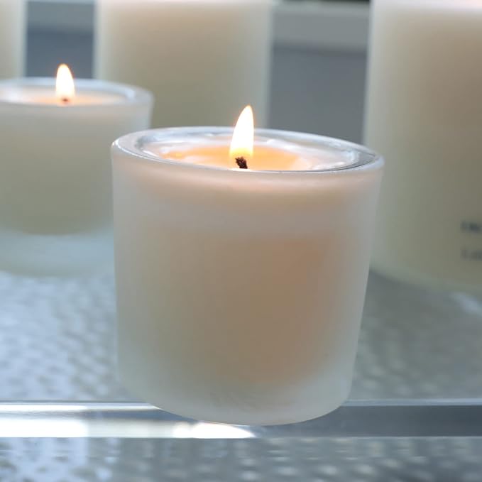 Lifetherapy Empowered Scented Soy Votive Candle, Natural Wax, 2.5 Oz | Scented soy votive candle with clean burn, long lasting fragrance, and natural wax for home décor