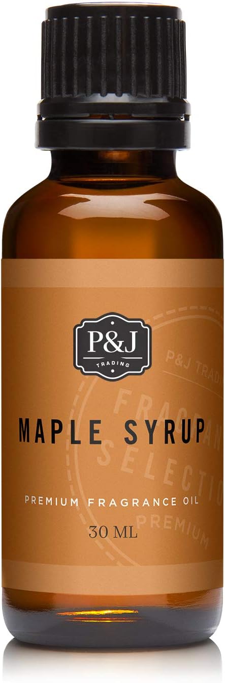 P&J Trading Fragrance | Maple Syrup Oil 30ml - Candle Scents for Candle Making, Freshie Scent, Soap Making Supplies, Diffuser Oil Scents