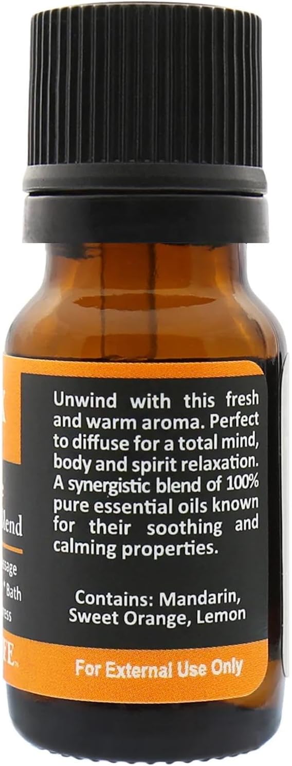 Plantlife Top Blends 6-Pack (Breathe Easy, Calm, Energy, Protect, Relax, and Sleep Tight) Aromatherapy Essential Oil Set - No Additives or Fillers - Made in California 10 ml