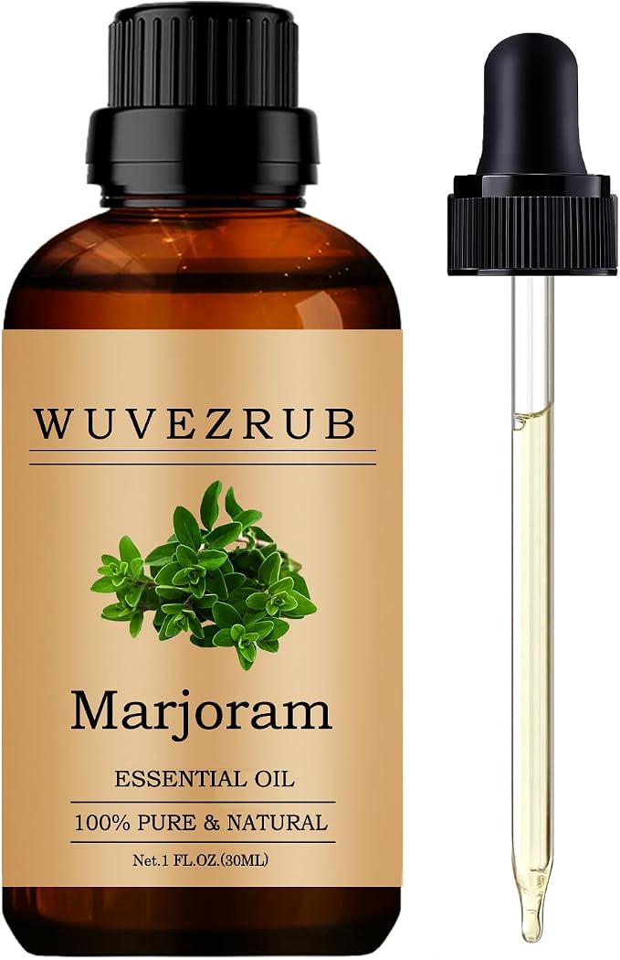 Marjoram Essential Oils, 30ML Pure and Natural Essential Oil for Aromatherapy Diffuser - Marjoram /1 Fl Oz