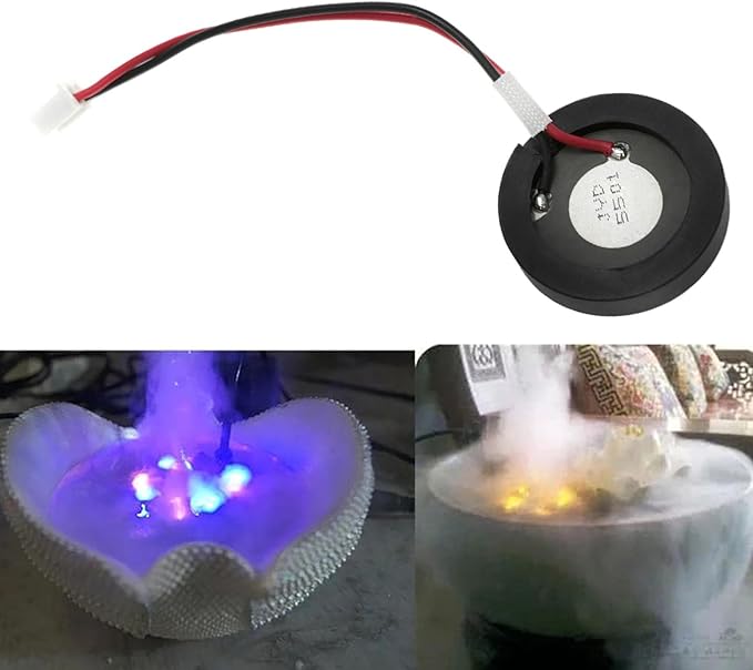 Diffuser Replacement Parts nebulizer parts Ultrasonic Sprayer Ceramic Disk 25mm Atomizing Transducer Ceramic Disk with Wire Aromatherapy Machine 2PCS