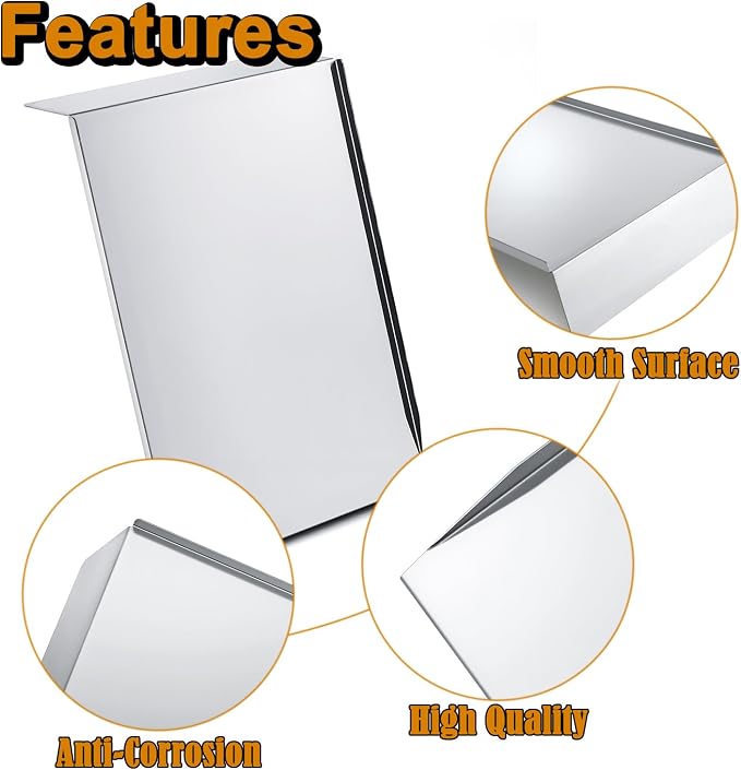 KIT0565 Drip Tray Grill Replacement Parts for Traeger Silverton 620 TFS62GVF TFS62G Drip Pan KIT0565-AMP KIT0565 Pellet Grill Bottom Grease Drain Pan Catcher Tray Heat Baffle Assembly Accessories