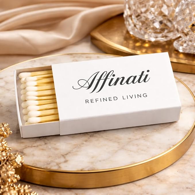 Affinati Japanese Cherry Blossom Signature Candle - 10 oz Luxury Soy Blend Wax Candle, Long-Lasting Home Fragrance