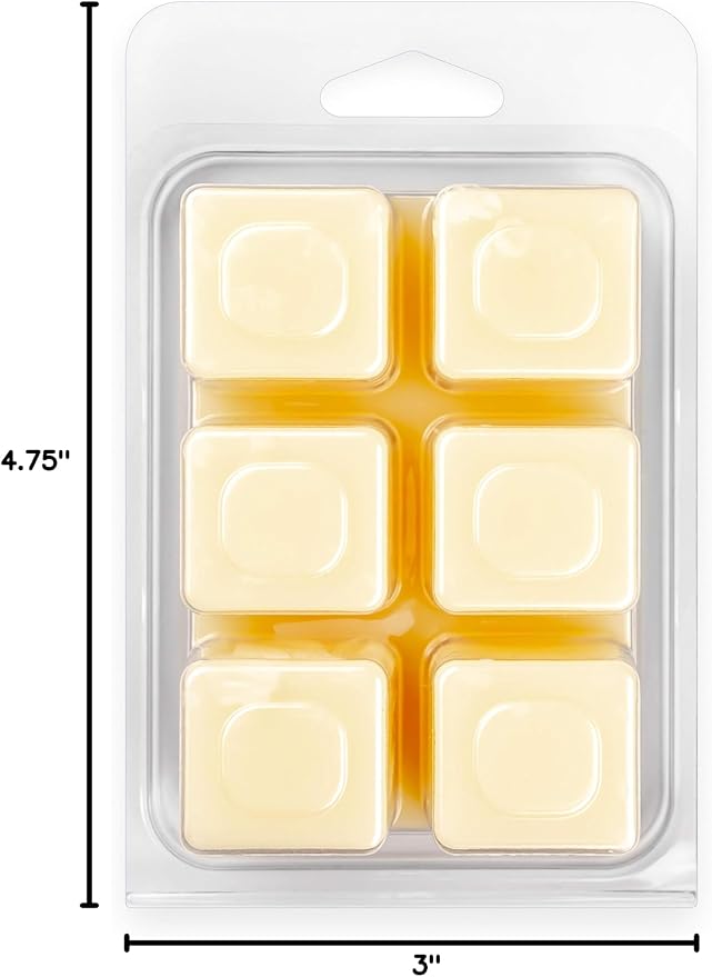 Shortie's Candle Company Fresh Peppermint Premium Wax Melts - 3 Oz., Strong & Long Lasting, Non-Toxic - Made with Essential & Natural Oils - Formula 117