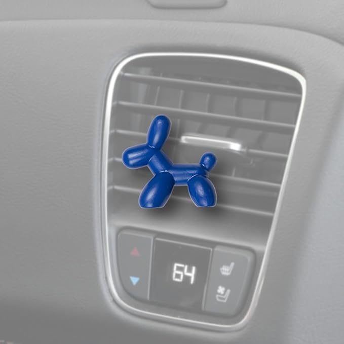 Little Pup 96603 Ocean Splash Scent, Car Air Freshener, Clips to A/C Air Vent, Alcohol-Free Fragrance Oil, Non-Hazardous and Non-Toxic Plastic, Set of 1 (Pack of 2)
