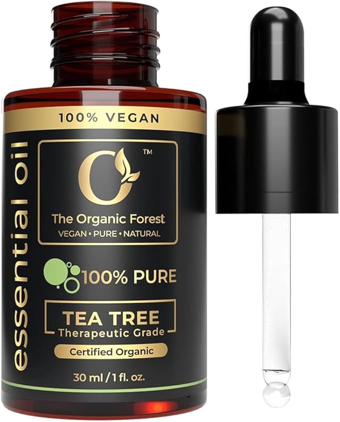 Tea Tree Oil for Hair, Skin, Nails & Body, Essential for Relaxation, Moisturizing, Aromatherapy, Pure & Natural