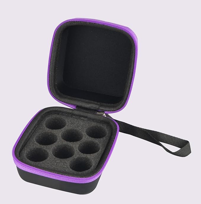Essential Oils Case Glass Bottle Hard Carrying Case Storage Bag for 5ml Roller Bottles Spray Bottle Oil Vial Bottles