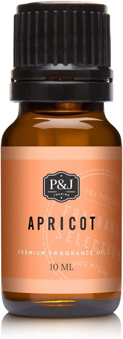 P&J Trading Fragrance Oil for Diffusers for Home - Apricot 10ml Fragrance Scents for Candle Making - Soap Making Supplies & Car Diffuser Scents