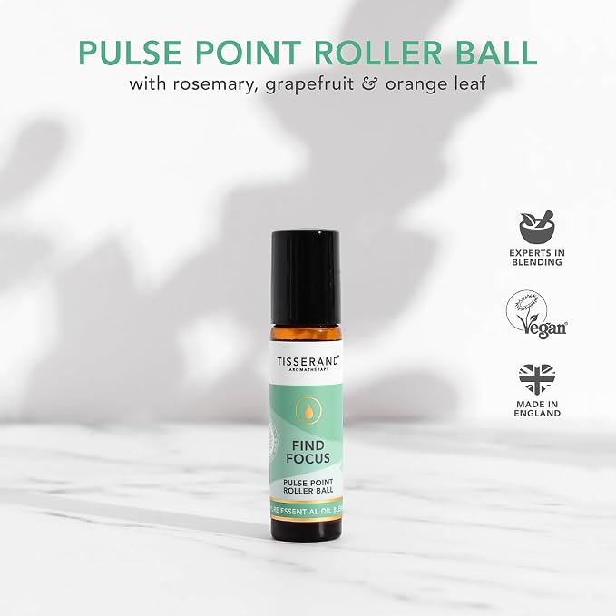 TISSERAND Find Focus Pulse Point Roller Bottle 10ml