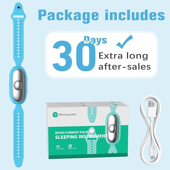 Gen2 Relaxation Device – Handheld Portable Sleep Device with Dual Mode Gentle Pulse, Wellness Tool for Calm, Focus & Better Rest, USB-C Rechargeable for Adults & Kids (Gen2 Blue)