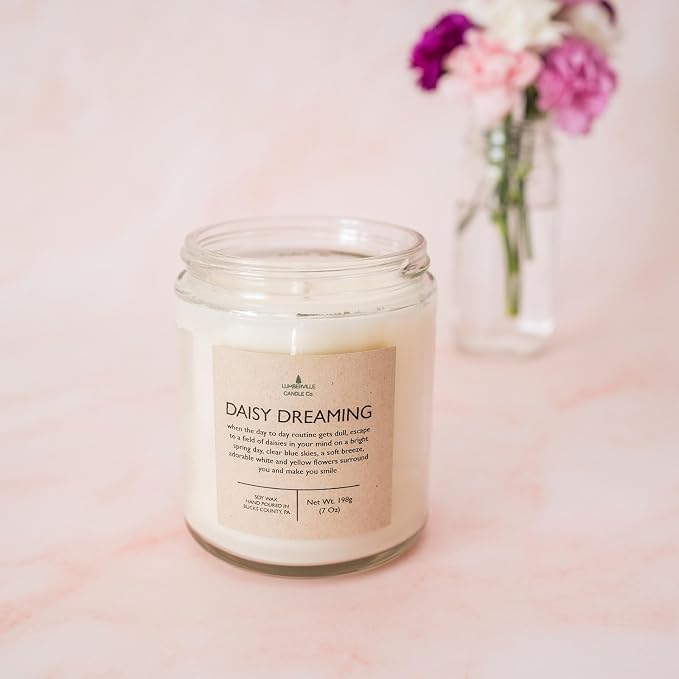 Handmade | Soy Candle (Daisy Dreaming, 8 oz.)
