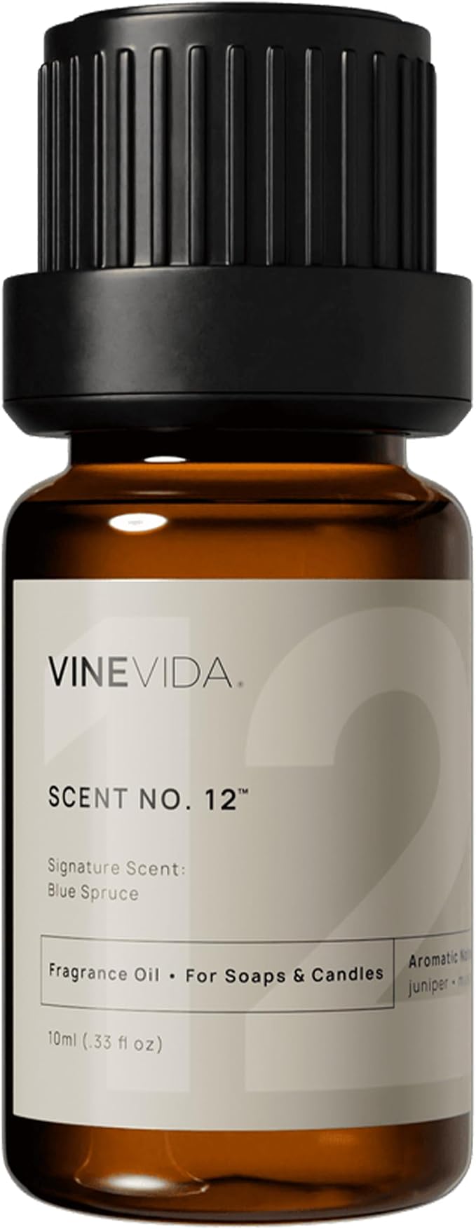 VINEVIDA [0.33oz] Scent No.12 Fragrance Oil for Candle Making and Soap Making - Premium Candle Scents for Soy Candles