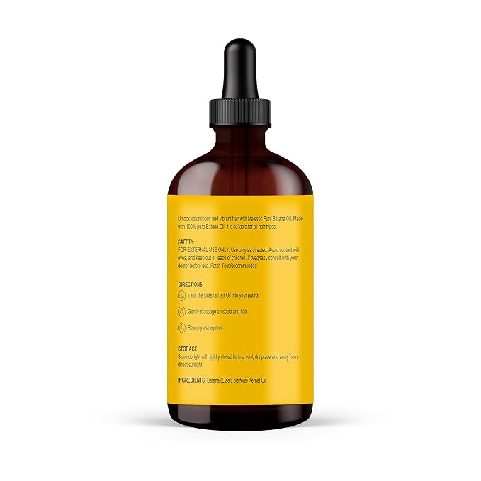 Botanic Hearth Batana Oil for Hair Growth & Hair Treatment Oils 2 Fl Oz | Dr Sebi Inspired, 100% Raw & Pure Batana Oil | Scalp & Hair Treatment for Thickness & Strength | All Hair Types