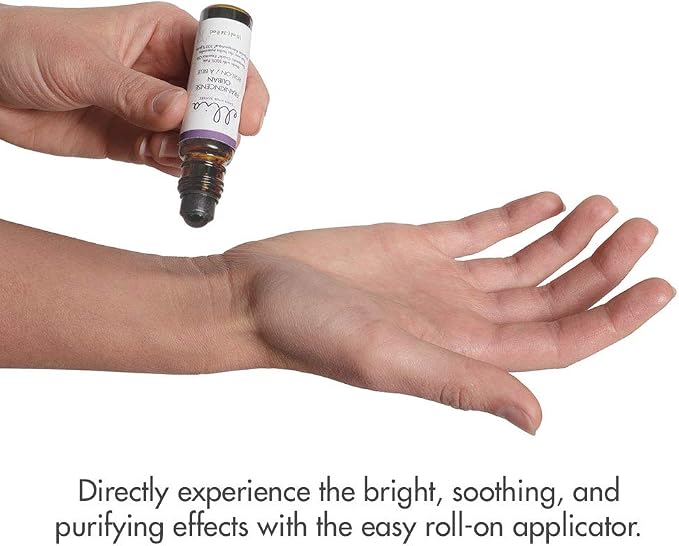 Ellia Frankincense Essential Oil Roll-On | 10ml, 100% Pure, Therapeutic Grade, Clear (ARM-EO10ROFRK)