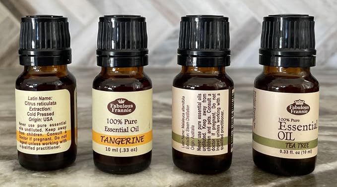Fabulous Frannie Essential Oil Beginner Starter Set - 100% Pure Essential Oils .33oz (Pack of 14)