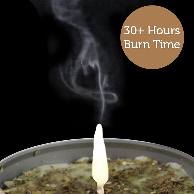 SOUL STICKS Smudge Candle for Cleansing House, Meditation, Chakra Healing, Aromatherapy | 3.5 Ounce Smudge Candle for Spiritual Cleansing (White Sage & Cinnamon)