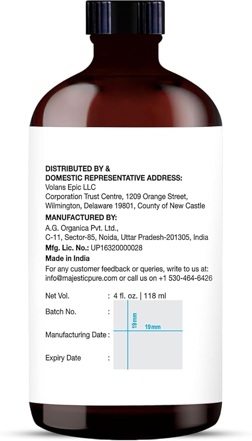 Majestic Pure Essential Oil with Glass Dropper - 100% Pure and Natural - Essential Oils for Diffuser, Aromatherapy, Soap and Candle Making, Tea Tree Essential Oil, Tea Tree Oil, 4 Fl Oz