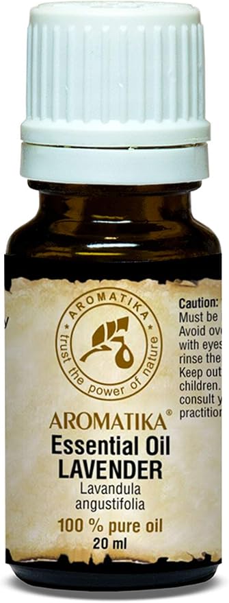 Lavender Essential Oils 0.68 Fl Oz - Lavanda Essential Oil - Lavandula Angustifolia - Bulgaria - 100% Pure - Beauty - Aromatherapy - Massage - Diffuser - Aroma Lamp - Relax