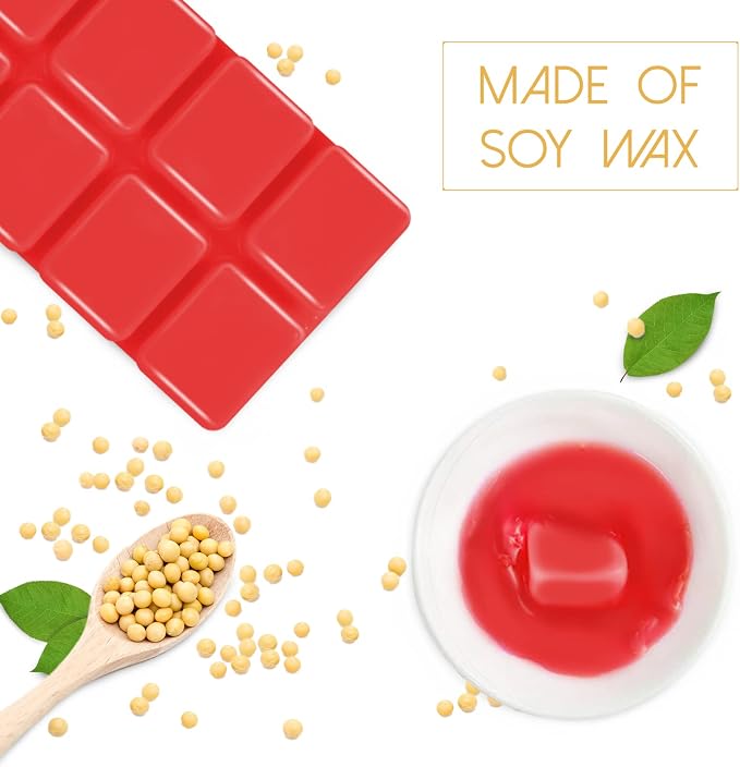 SCENTORINI Summer Scented Wax Melts Variety Pack, Long Lasting Wax Cubes 16 Scents for Wax Warmer, Strong Home Fragrance for Relaxation, Holiday & Seasonal Home Decor