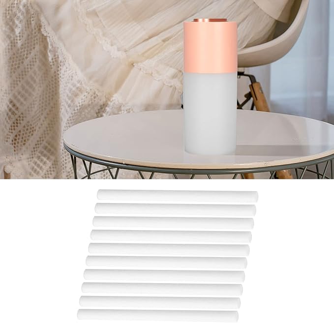 Haofy Humidifier Filters Sticks 0.28"x5.12" Cotton Filter Wicks for Mini Portable USB Humidifier Replacement Essential Oil Diffusers Home Office Bedroom Travel