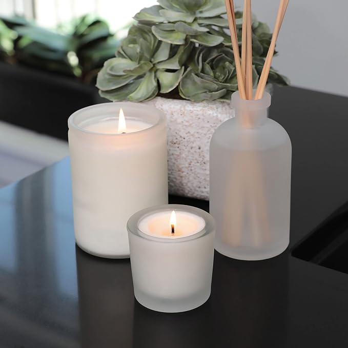 Lifetherapy Empowered Scented Soy Votive Candle, Natural Wax, 2.5 Oz | Scented soy votive candle with clean burn, long lasting fragrance, and natural wax for home décor